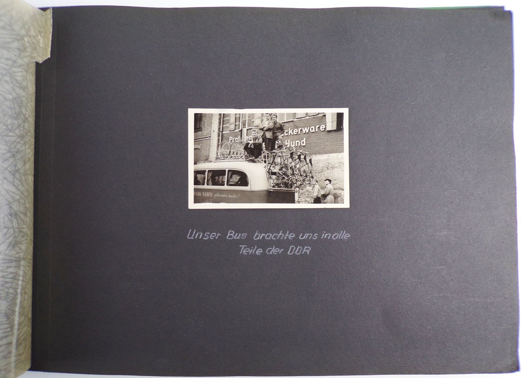 Fotoalbum Radsport 1958 DDR Friedensfahrt