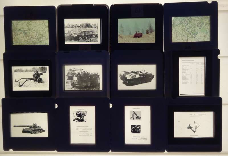 Konvolut Fallschirmjäger Dias NVA Luftstreitkräfte Ausbildung 