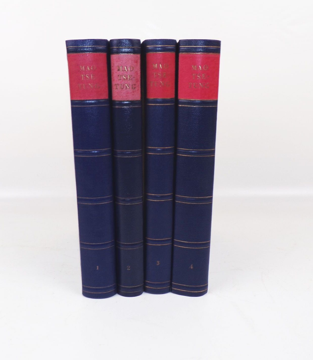 Mao Tse Tung Ausgewählte Werke Band 1 2 3 4 Kommunismus DDR Buch 