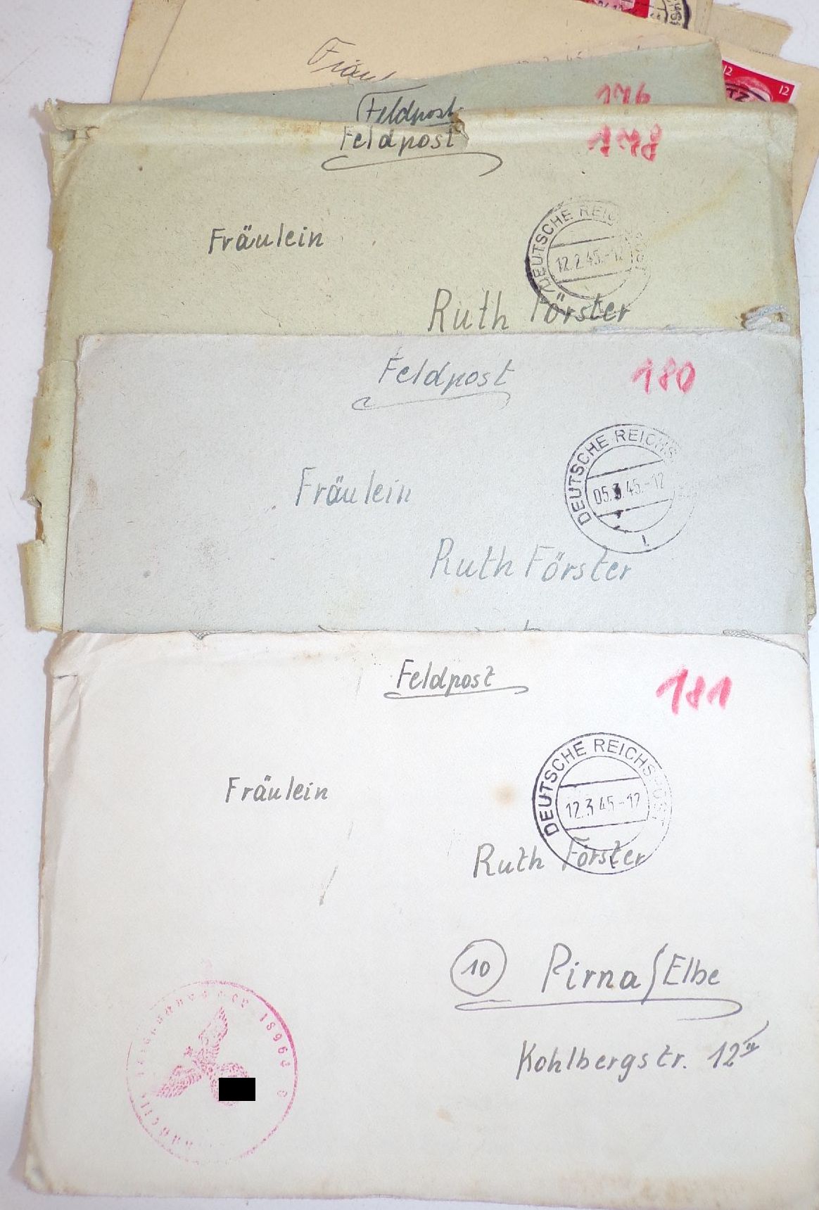 Feldpost Nachlass 19 Panzer Division Luftwaffe Estland Kriegsgefangenschaft Briefe Konvolut