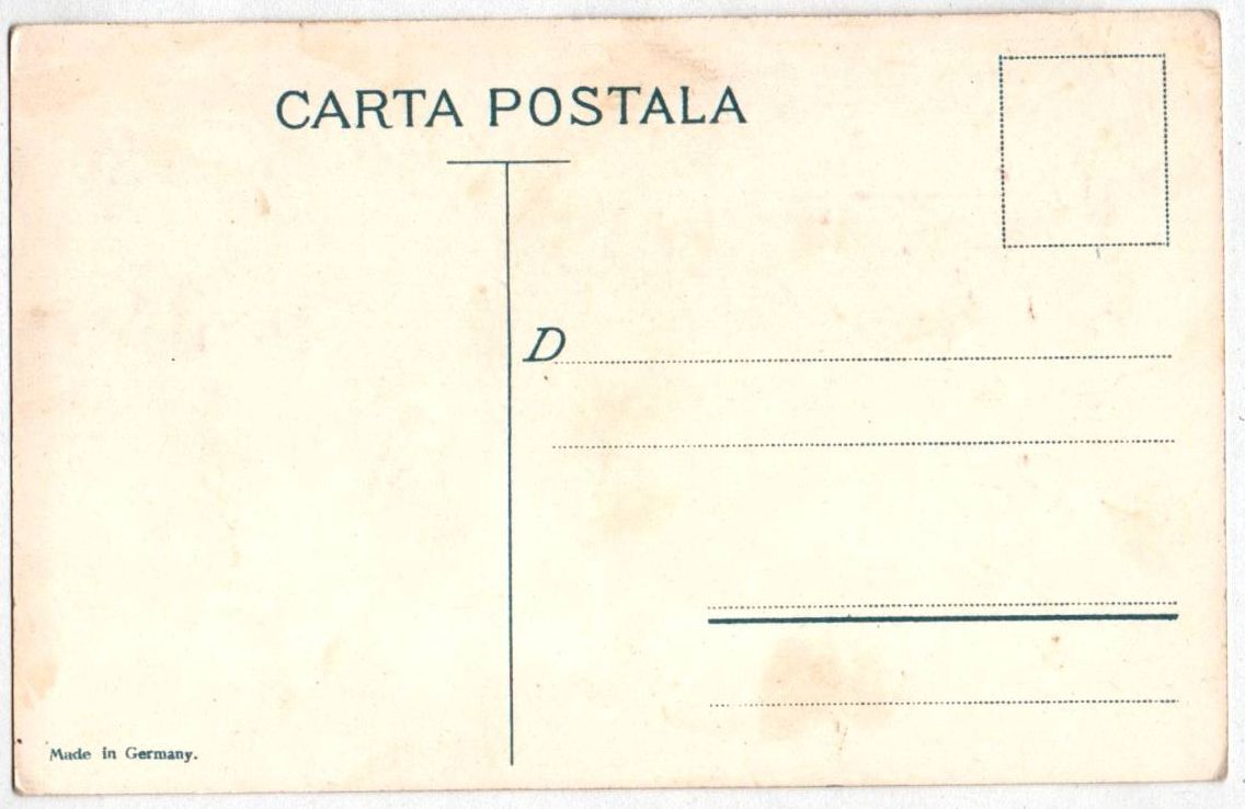 Briefmarken Litho Ak Rumänien um 1910 