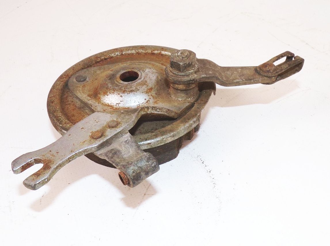 Alte Simson SR2 Bremse vorn Bremsankerplatte Renak 10er Achse original DDR