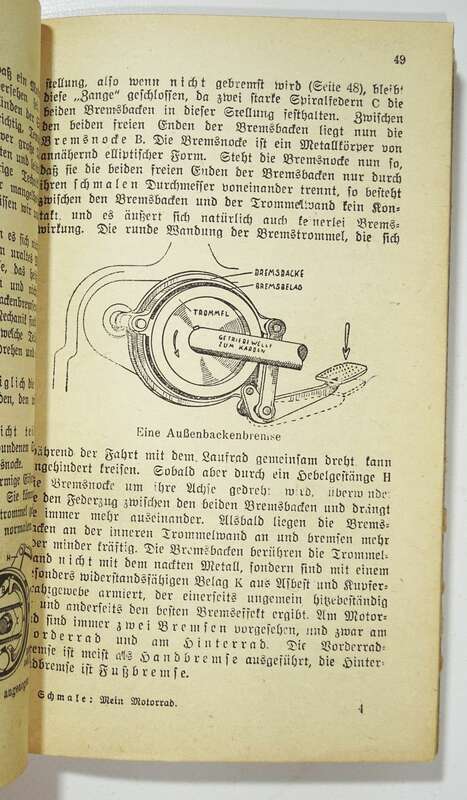 Mein Motorrad Erich Schmale 1948 Globus Verlag Wien