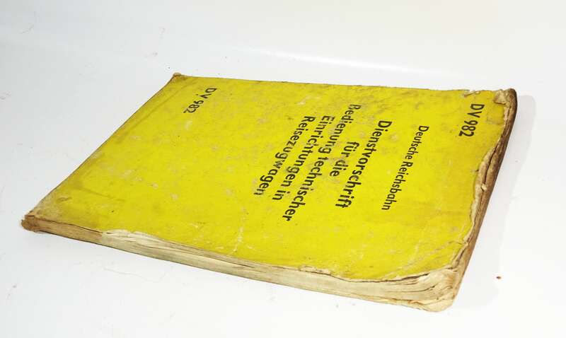 DV 982 Dienstvorschrift Bedienung technischer Einrichtungen Reisezugwagen