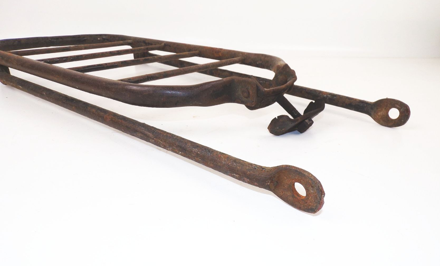 Alter Motorrad Gepäckträger Vorkrieg Oldtimer 