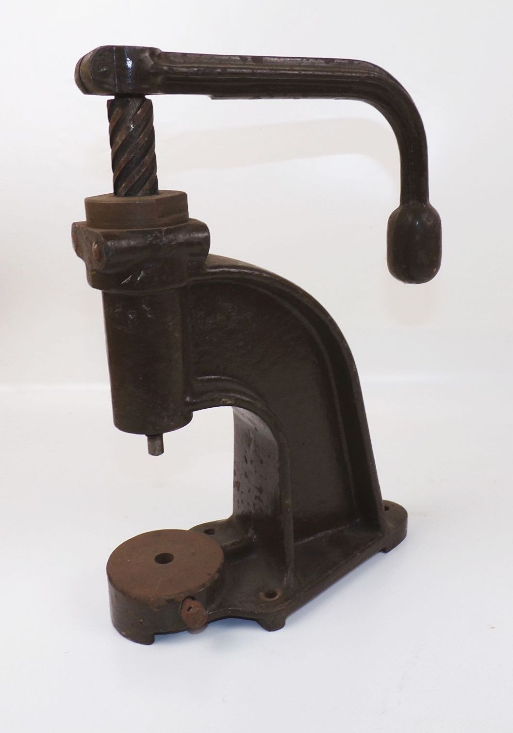 Alte Spindelpresse Sattler Werkzeug Vintage