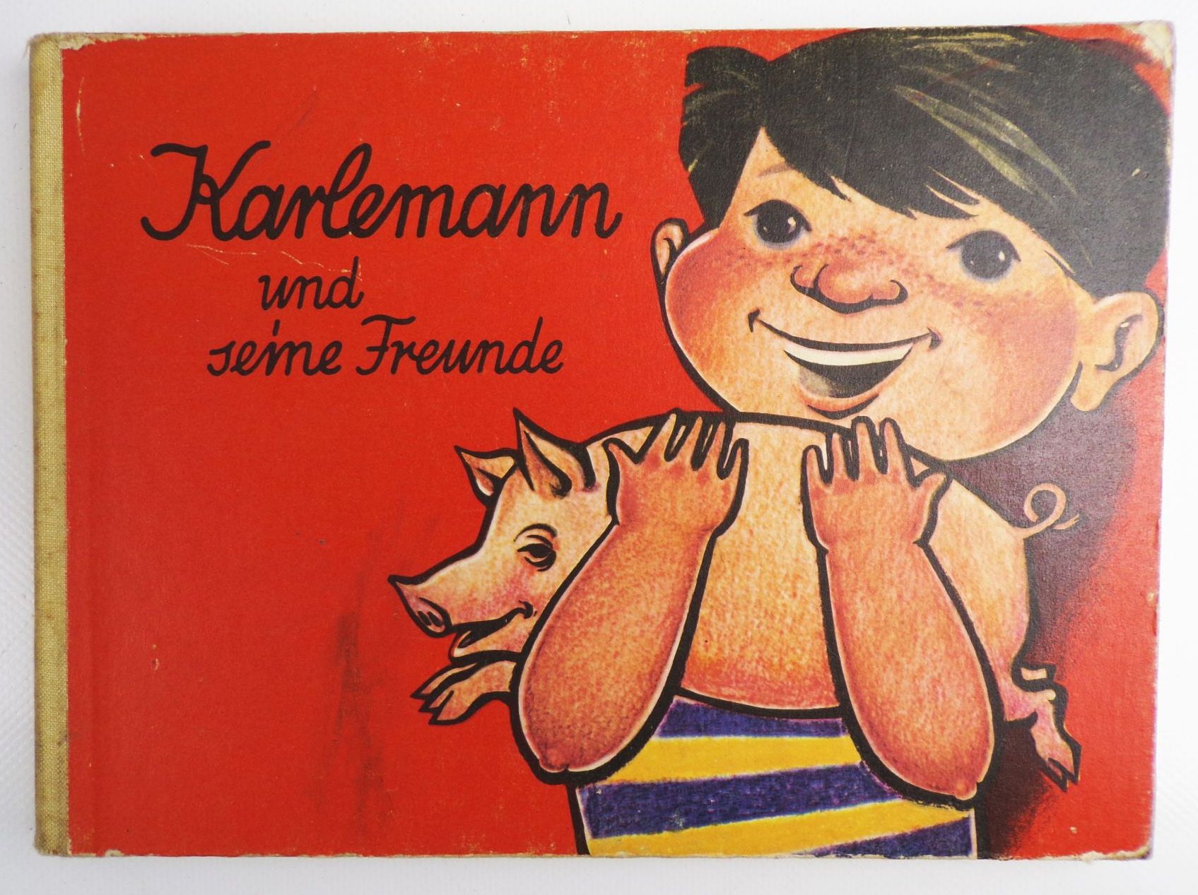 Karlemann uns seine Freunde 1960 Pappbilderbuch Höcker und Polte