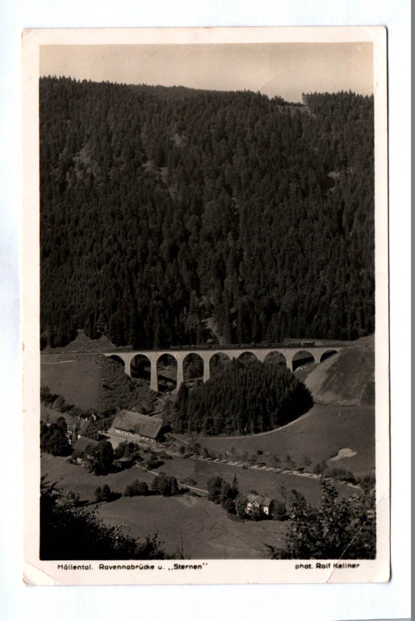 Ak Höllental Ravennaviadukt Schwarzwald 1937 Ak Höllental Ravennaviadukt Schwarzwald 1937