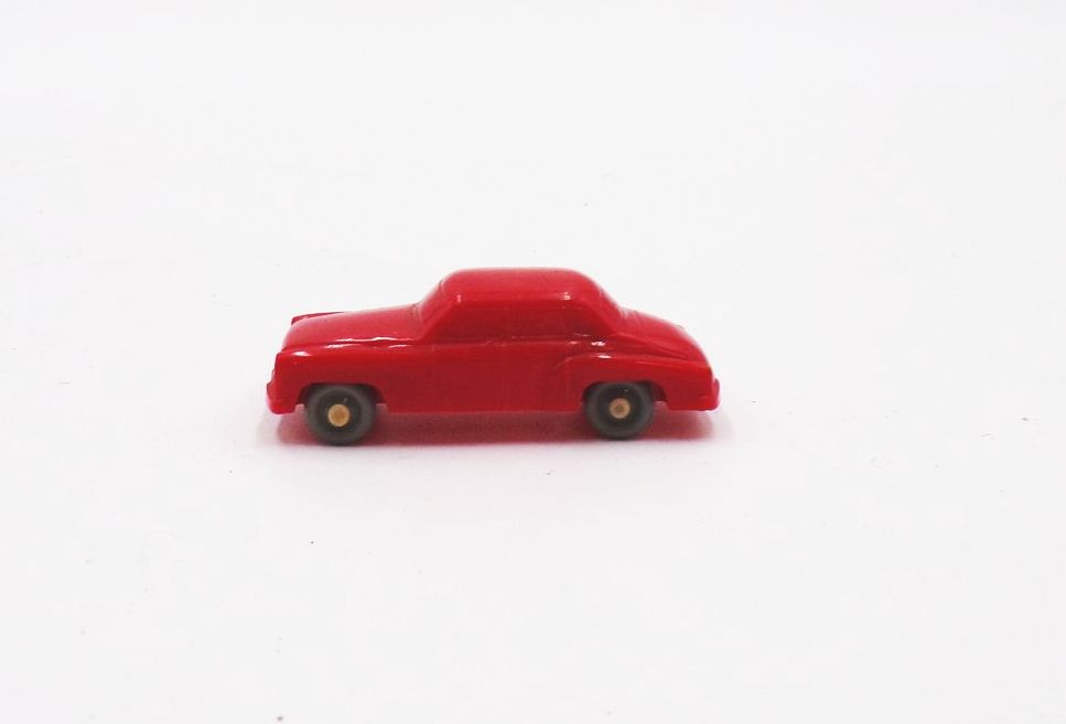 Altes Modellauto Wartburg 311 rot H0 Altes Modellauto Wartburg 311 rot H0