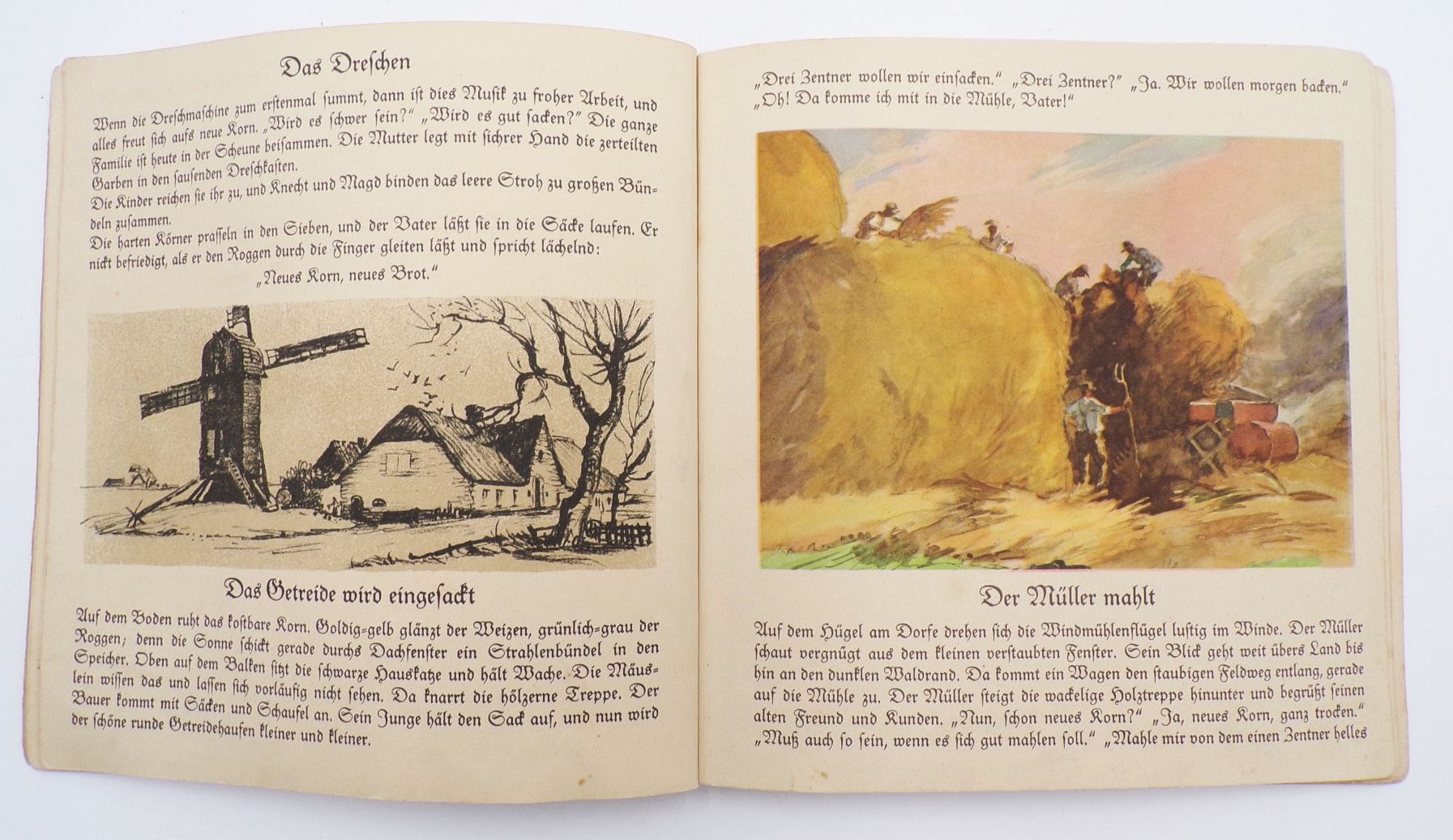 So wird dein Brot Bilderbuch Jos Scholz Mainz um 1930