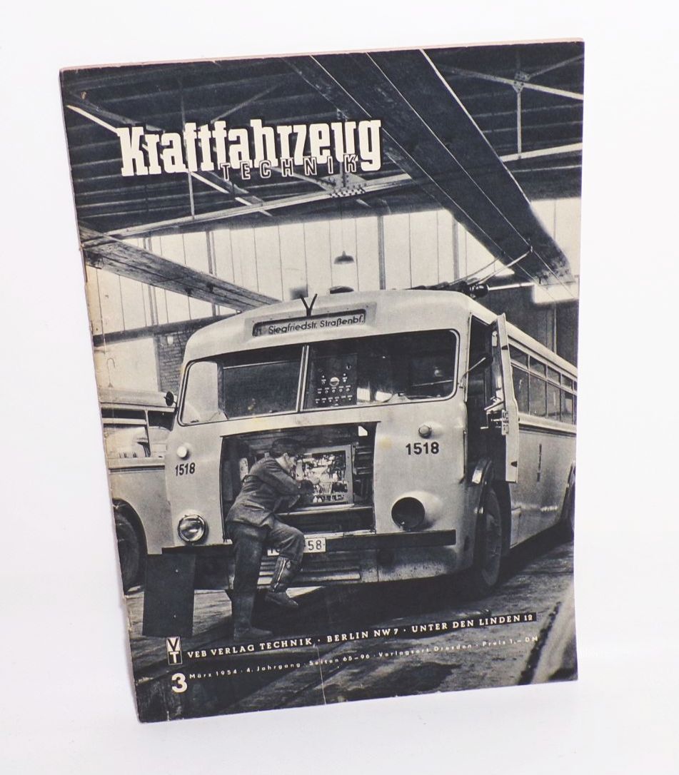 KFT Kraftfahrzeug Technik 1954 bis 1958 DDR Oldtimer Zeitschrift Auswahl