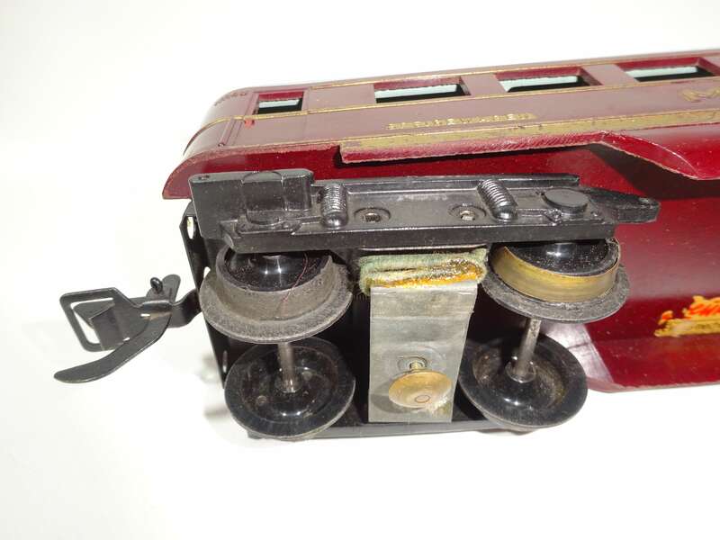 Zeuke Bahnen Mitropa Wagen Spur 0 Blech Bakelit