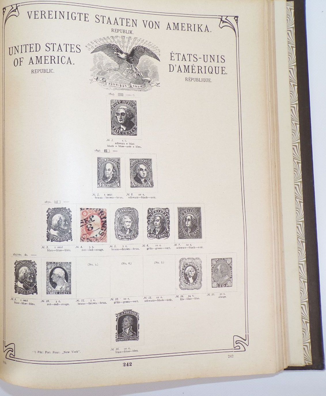 Schwaneberger Vordruck Alben Band 1 und 2 mit Briefmarken 