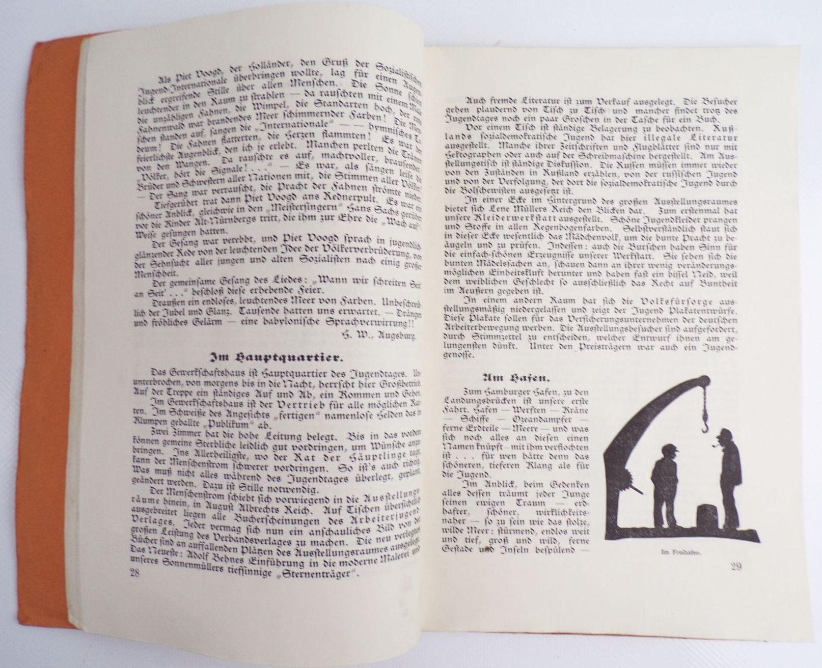 Volk von Morgen 1925 Hamburger Arbeiterjugend 