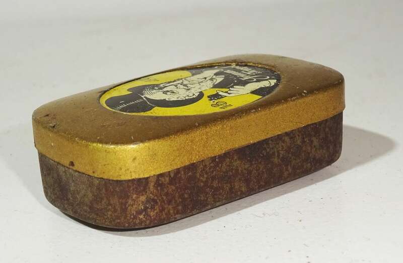 Grimm Triepel Kautabak Blechdose Reklame Sammler Deko