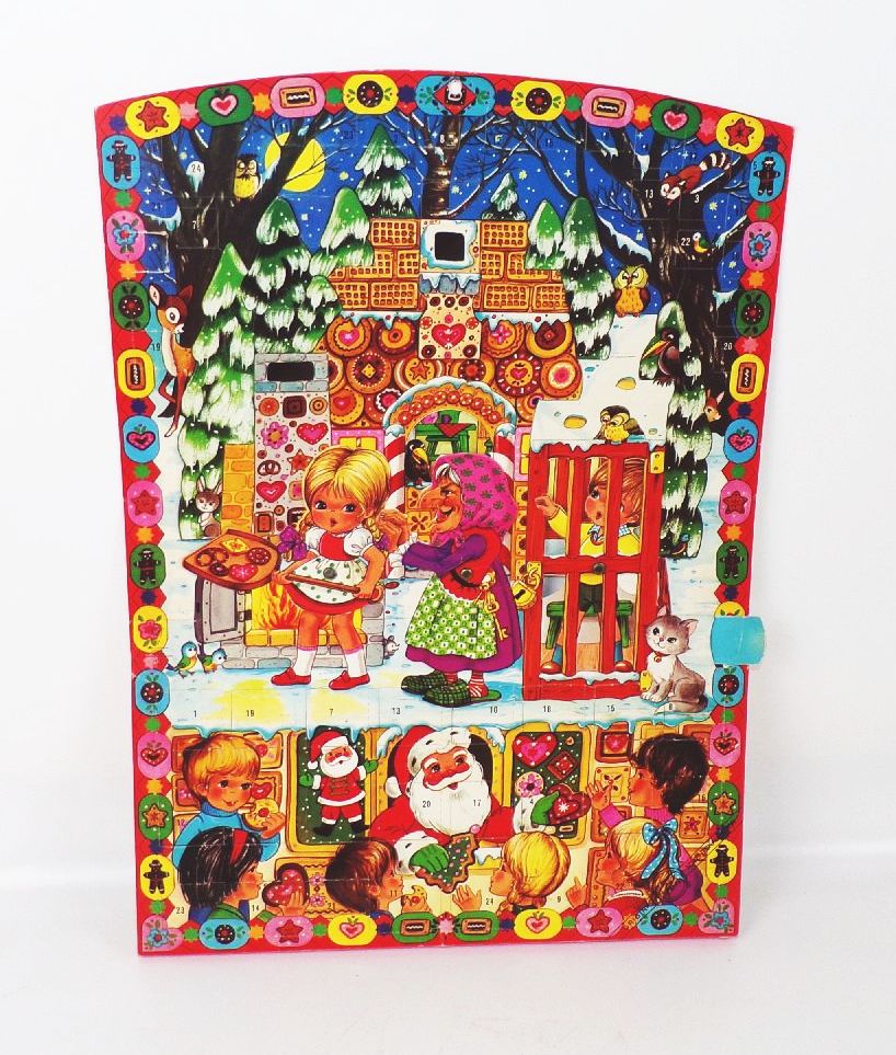 Alter Pea Adventskalender Hänsel und Gretel 3 D Effekt 