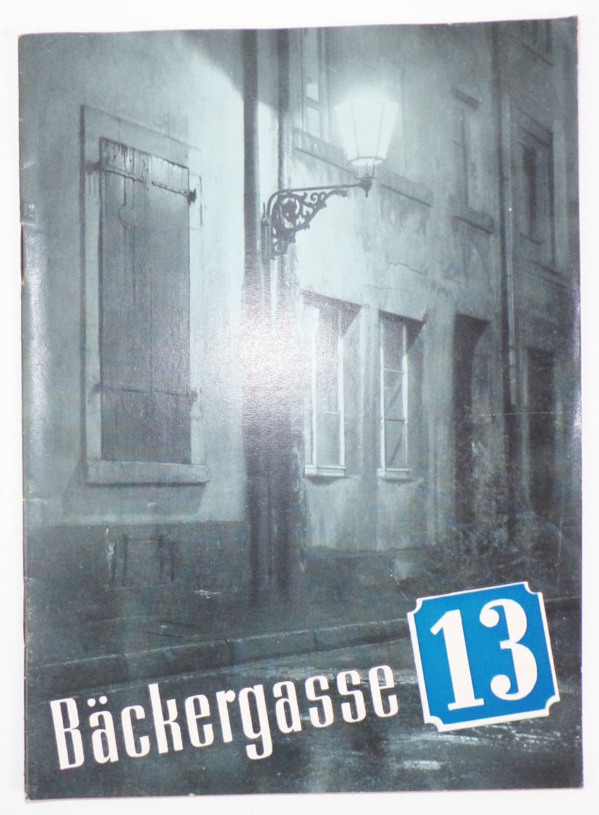 Bäckergasse 13 Kommunisten Roman KPD Heinz Müller Hilden 50er 60er Romanheft