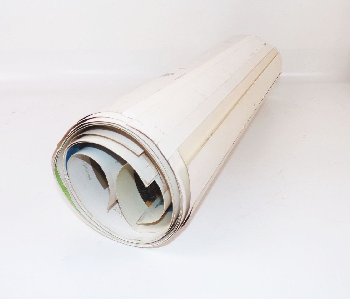 Druckbögen Muster DDR Ansichtskarten Postkarten Mecki Blumen Künster 