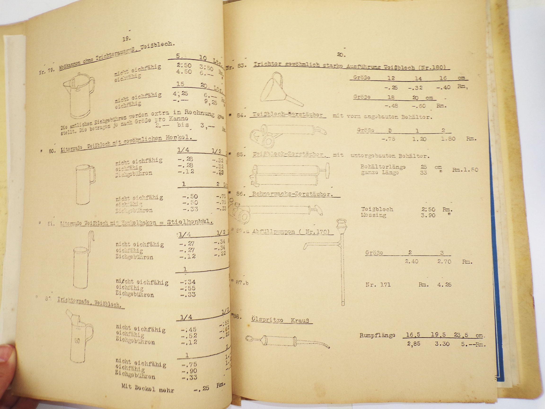 Mappe Reklame Ernst Müller Zittau Wringmaschinenfabrik Miele Prospekte