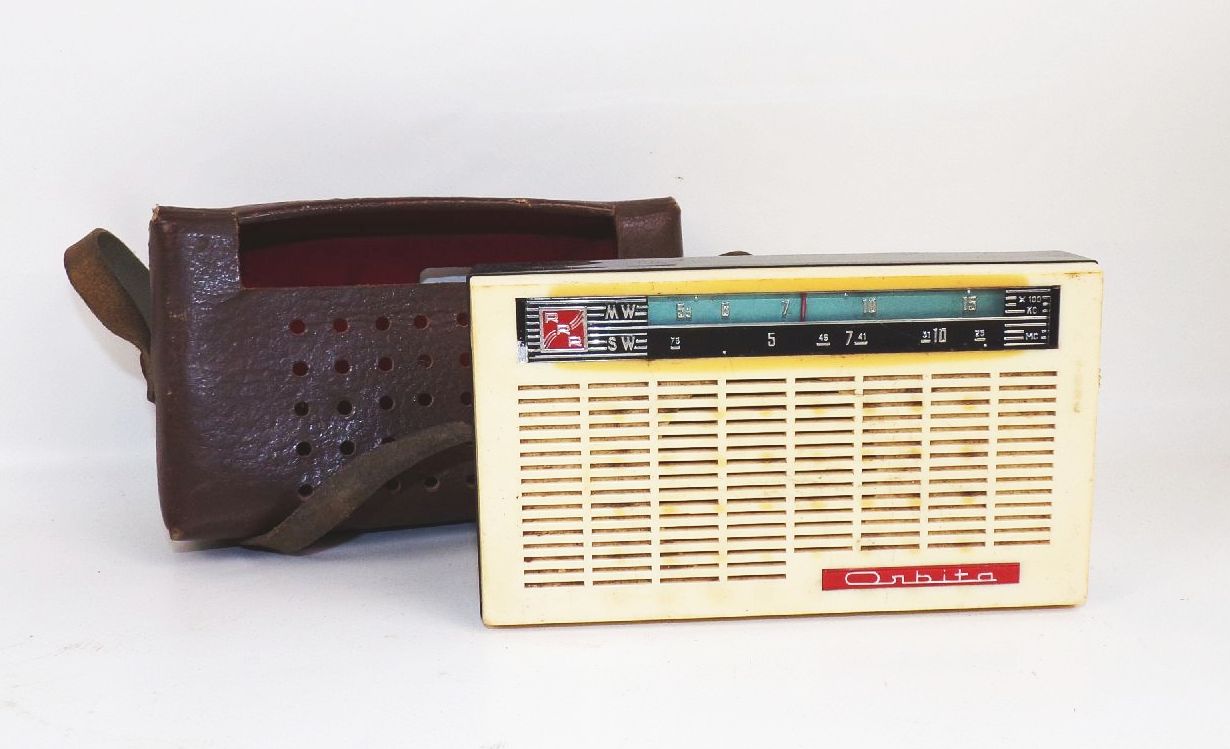 Altes Transistorradio Orbita Retro Vintage Deko defekt 