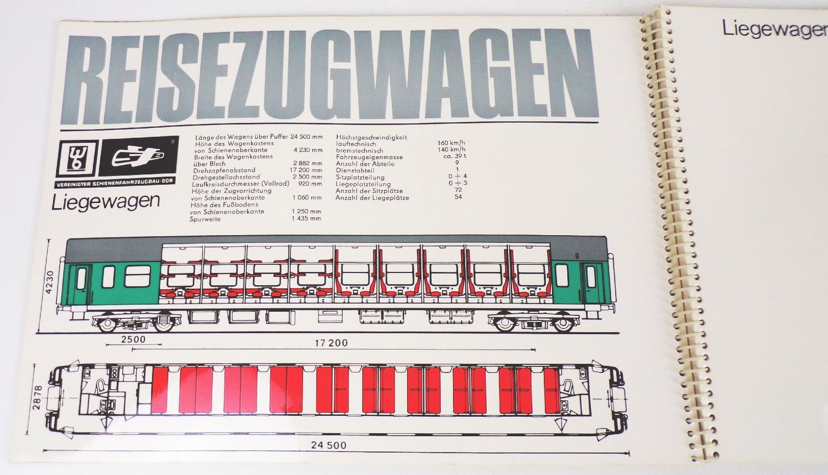 Broschüre Waggonbau Bautzen 1971 Vereinigter Schienenfahrzeugbau DDR Eisenbahn