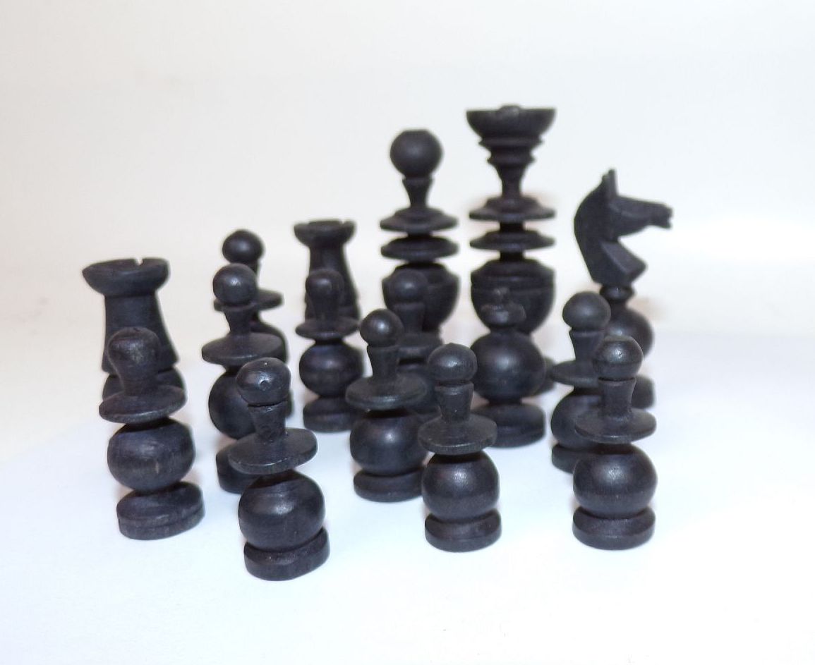 Konvolut alte Schachfiguren Schach