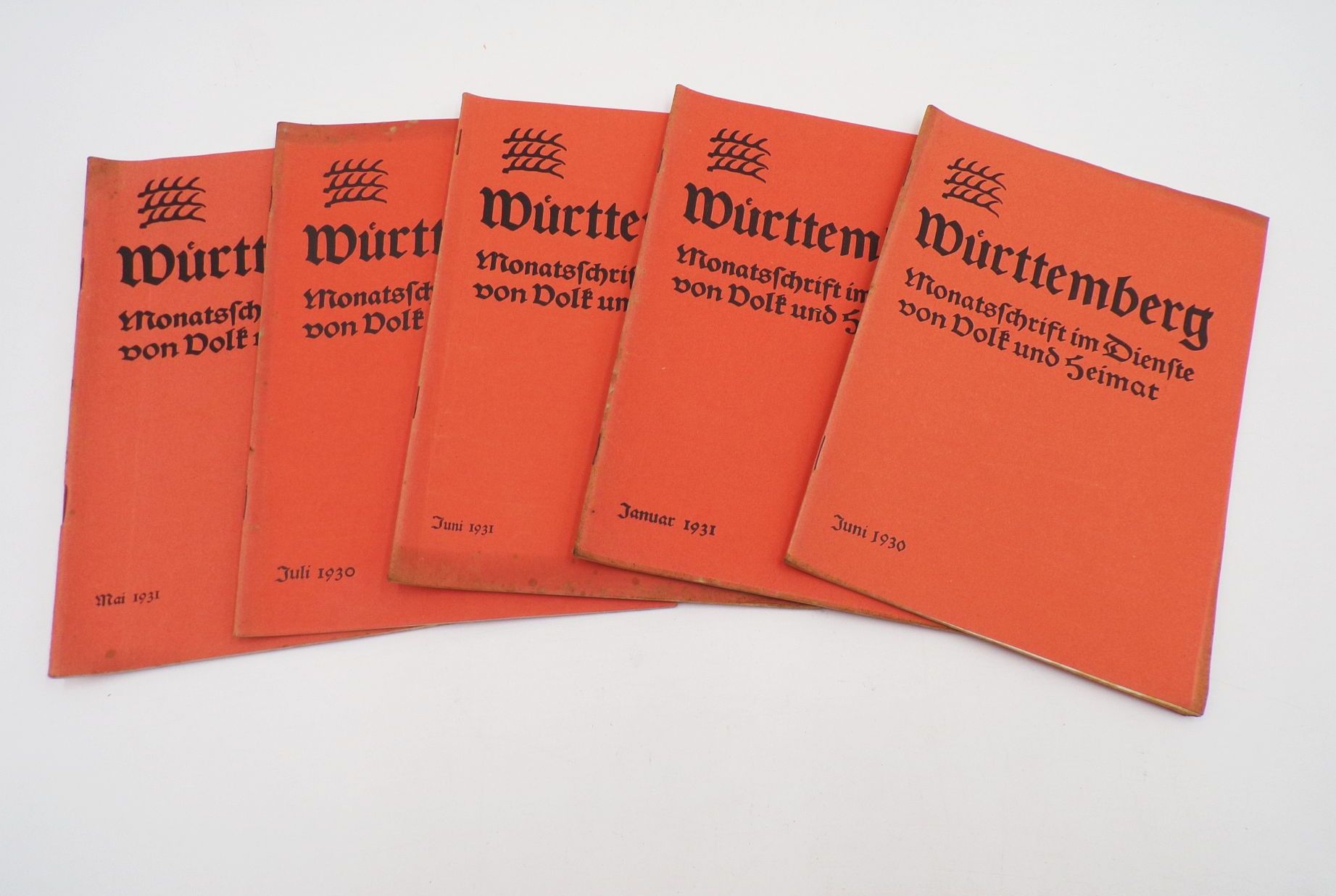 Württemberg Monatsschrift im Dienste von Volk und Heimat ab 1930 
