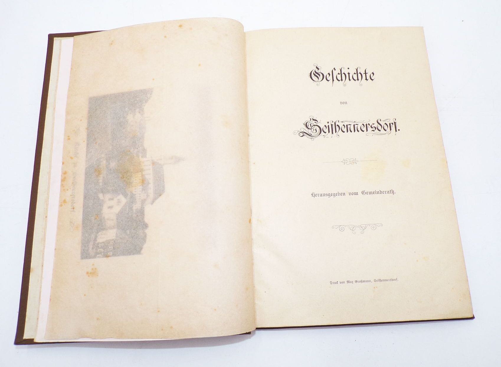 Geschichte von Seifhennersdorf 1892 Chronik
