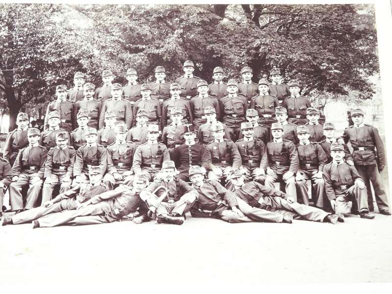 Pappfoto kuk Soldaten Thersienstadt um 1910 Patriotik Reservistenbild Pappfoto kuk Soldaten Thersienstadt um 1910 Patriotik Reservistenbild