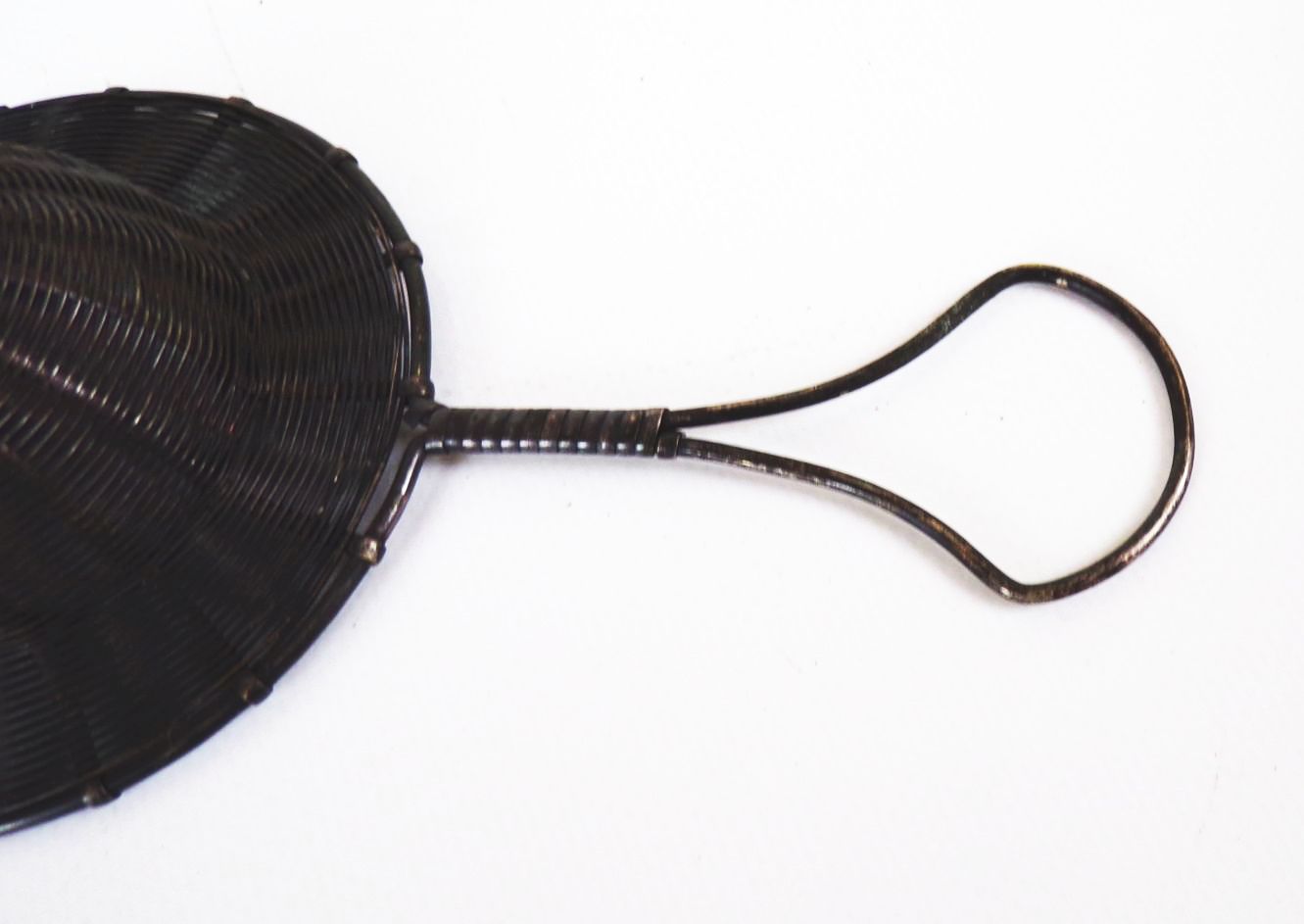 Altes Teesieb Echt versilbert um 1900 Antik Altes Teesieb Echt versilbert um 1900 Antik