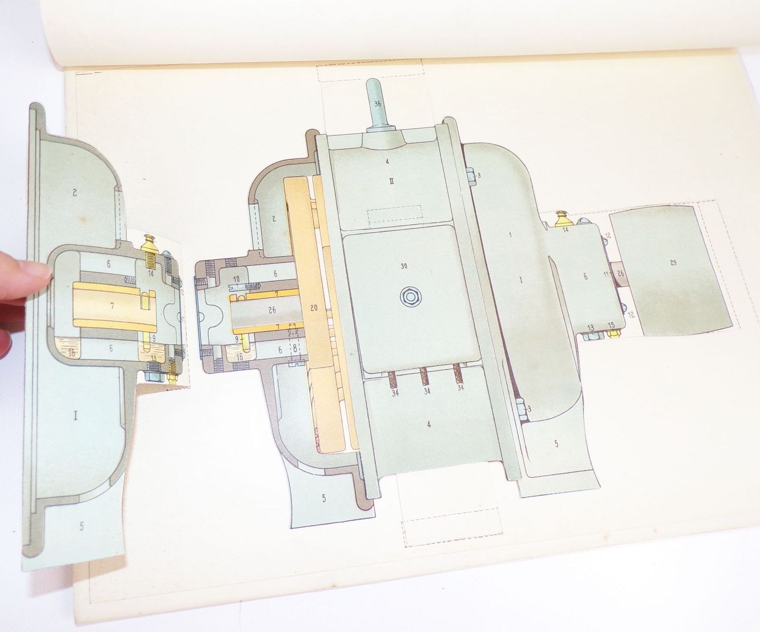Drehstrommotor Modell Blücher Moderne Technik 1910 er Zerlegbar Lehrmittel Drehstrommotor Modell Blücher Moderne Technik 1910 er Zerlegbar Lehrmittel