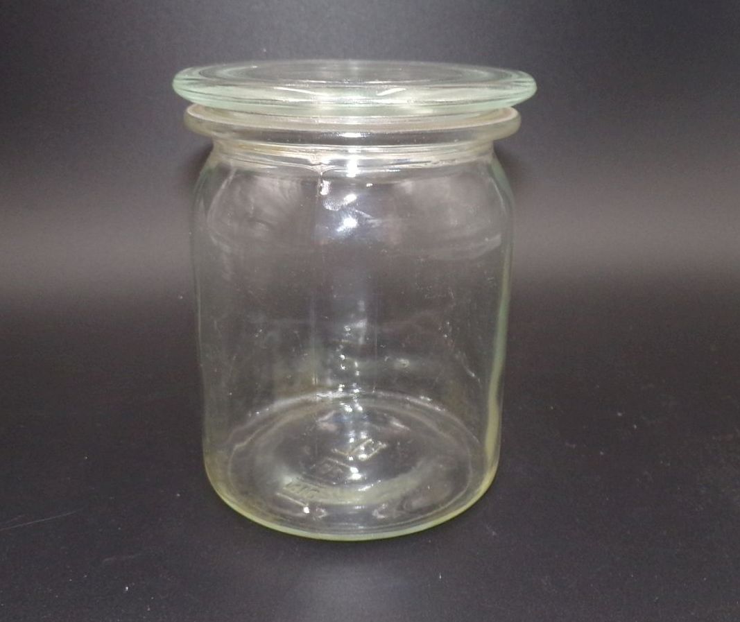 Altes Einmachglas Vorratsglas Kompottglas Deko Vintage Glas
