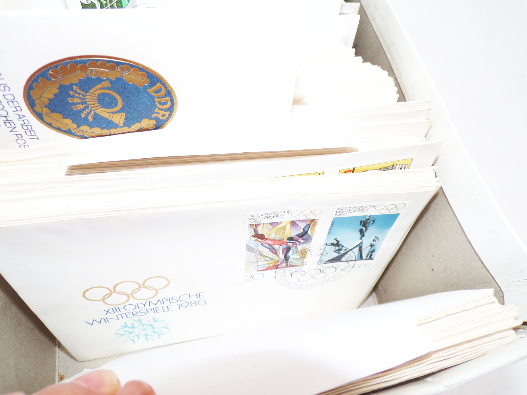 Konvolut DDR Ersttagsbriefe 1954 bis 1991 FDC Konvolut DDR Ersttagsbriefe 1954 bis 1991 FDC