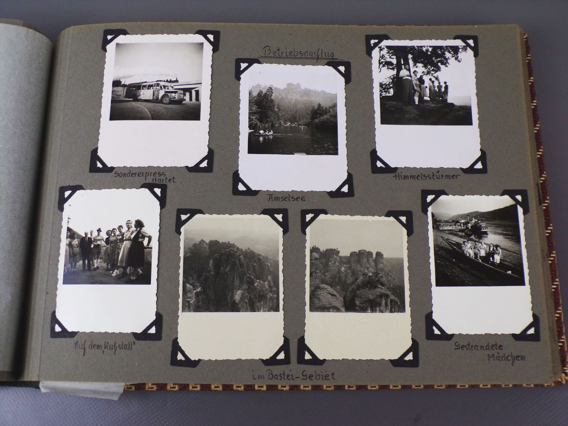 Fotoalbum Reise Urlaub DDR 1950 bis 1953 mit 252 Fotos Fotoalbum Reise Urlaub DDR 1950 bis 1953 mit 252 Fotos