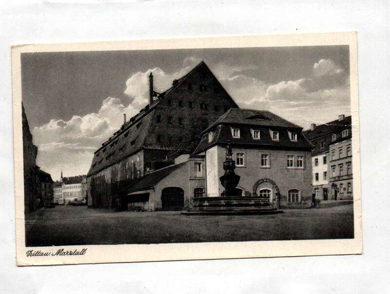 Ak Zittauer Marstall DDR 1953