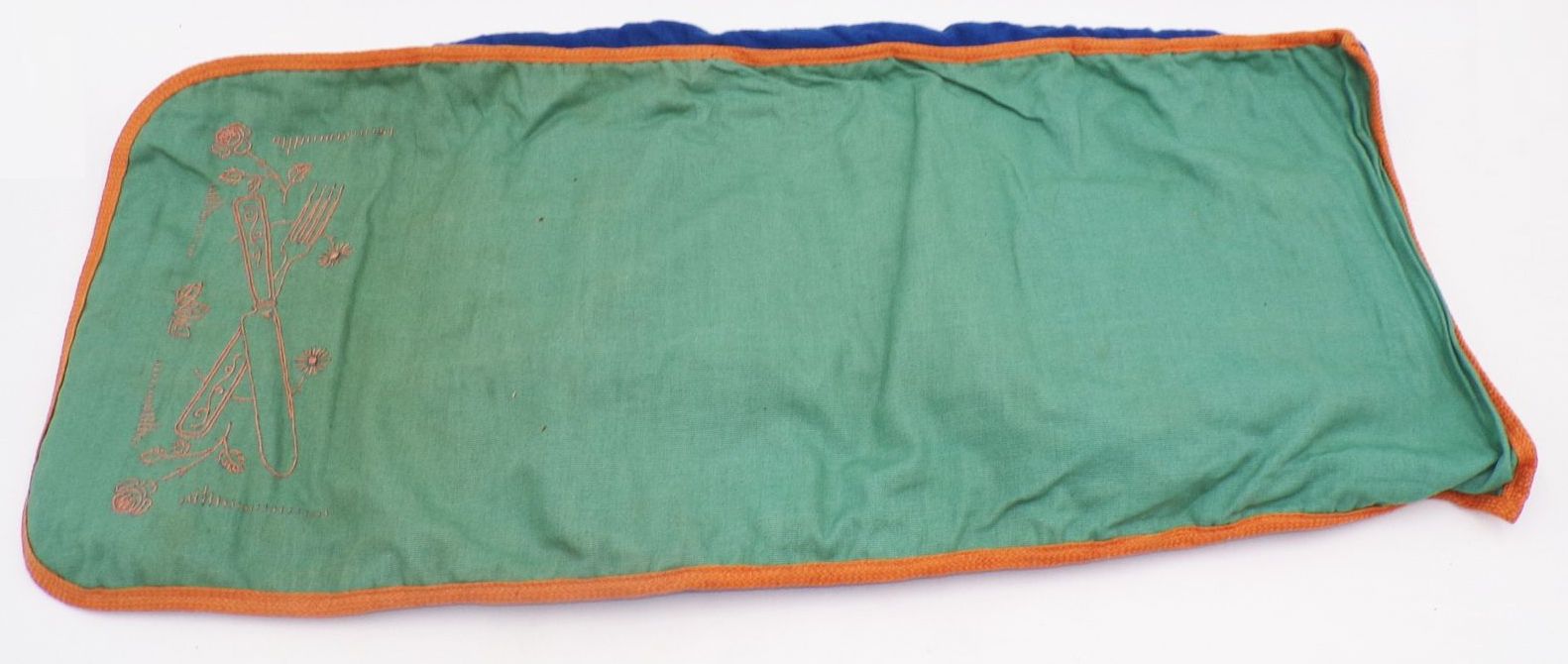 Altes Besteck 24 Teile mit Wickeltasche Antik Altes Besteck 24 Teile mit Wickeltasche Antik