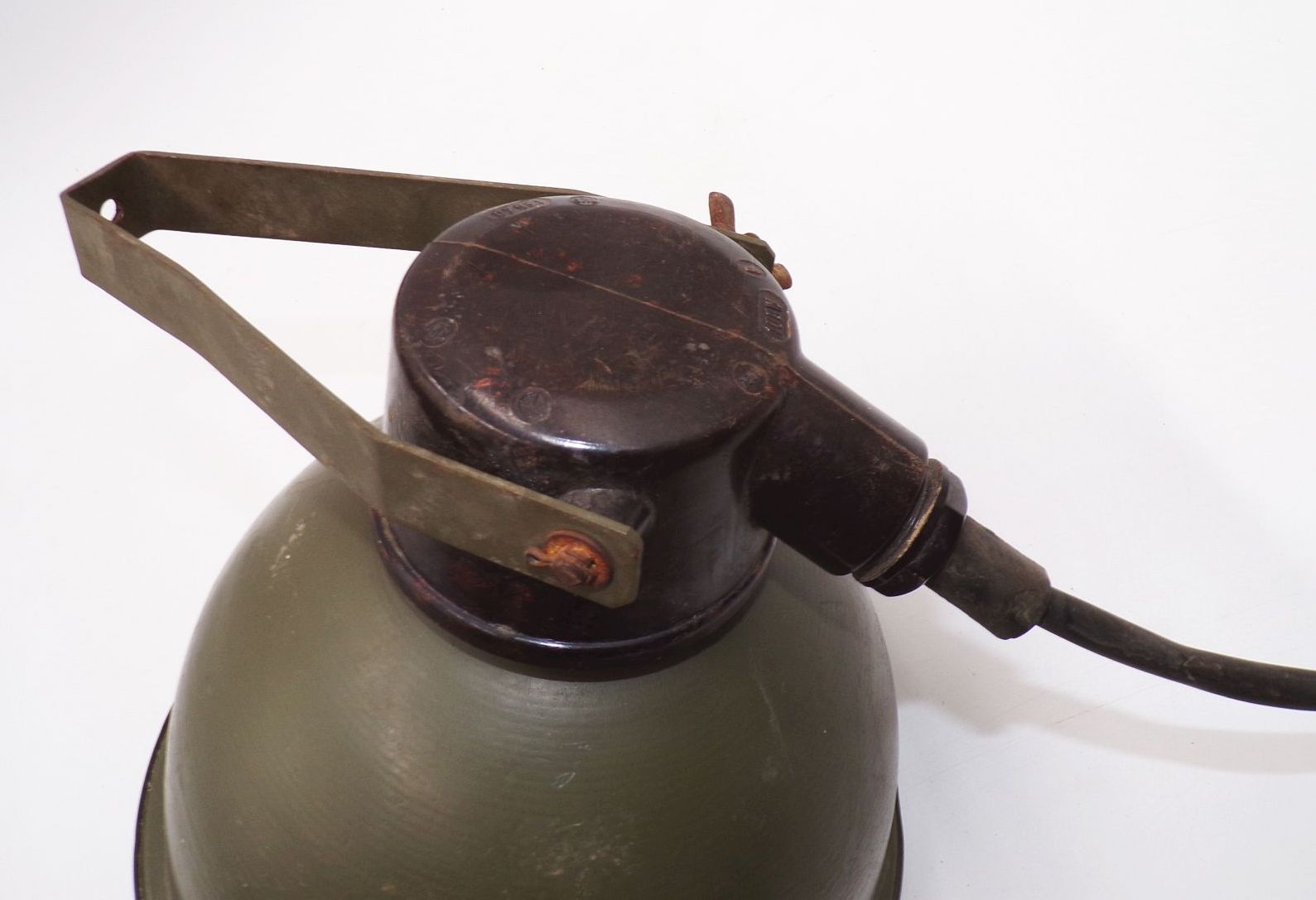 NVA Lampe Leuchte 100 Watt Scheinwerfer Handlampe DDR Volksarmee 