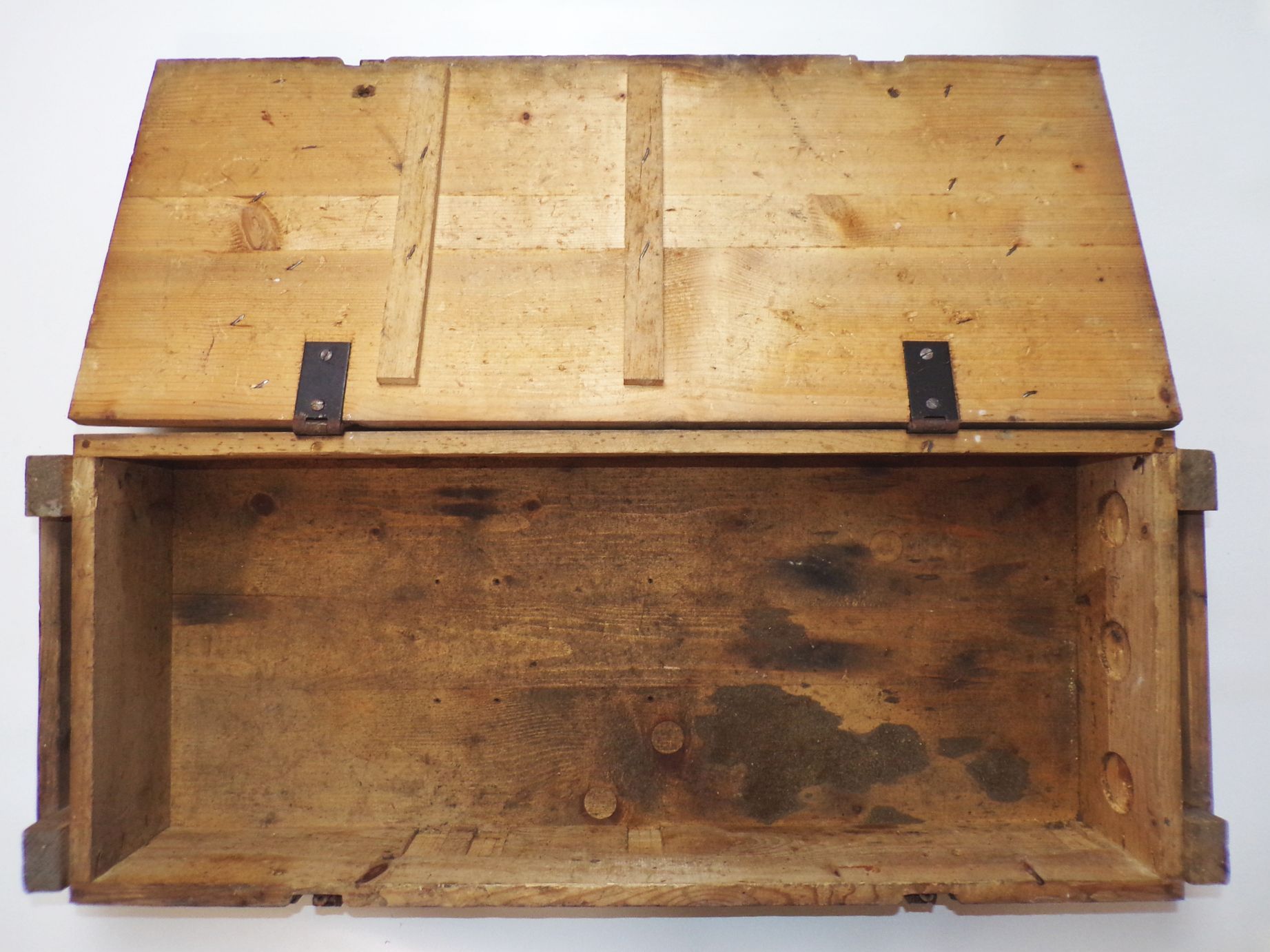 Alte Munitionskiste Patr 7,62 cm inf kan haub 290 russ 27 Alte Munitionskiste Patr 7,62 cm inf kan haub 290 russ 27