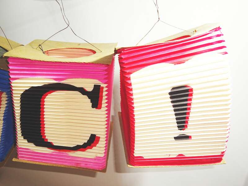 Konvolut alte Lampions Deko Beleuchtung Papier Laterne vintage