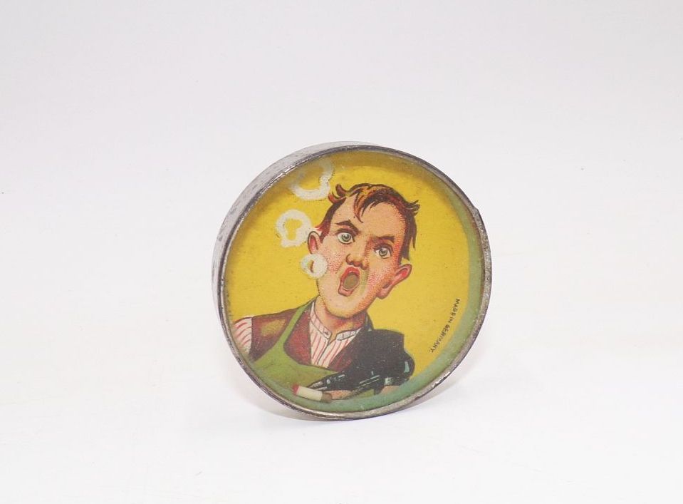 Altes Kugelspiel Raucher Zigarette 1930er Geduldspiel