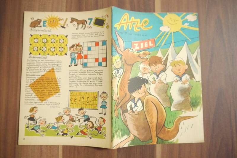 Atze Ziel 1964 Heft 7 Benno und der kluge Einfall DDR