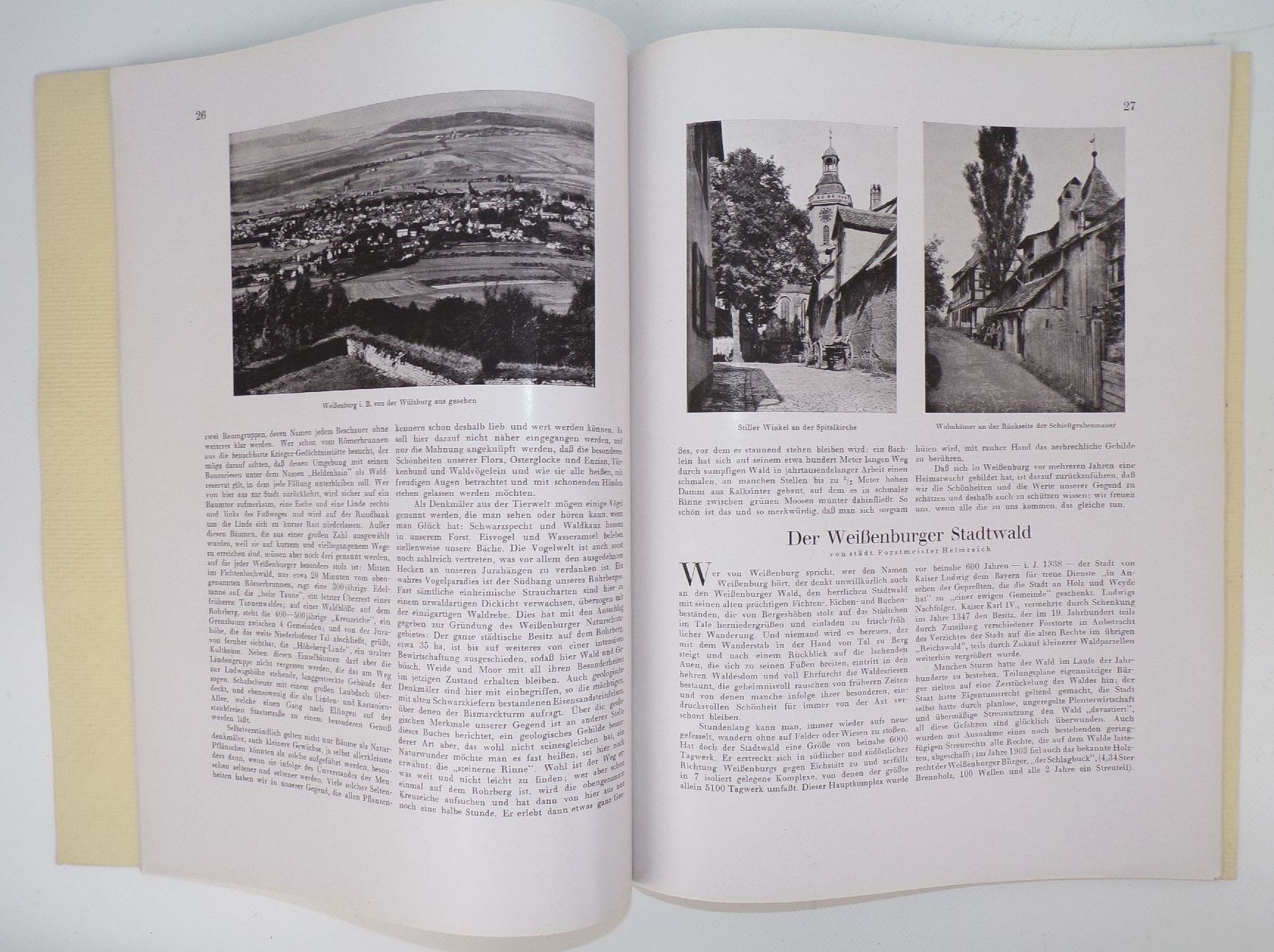 Weißenburg in Bayern die ehemals freie Reichsstadt 1929 Städteverlag