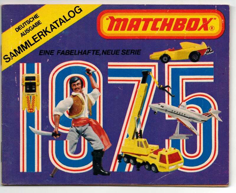 Matchbox Katalog 1975 Deutsche Ausgabe Sammlerkatalog