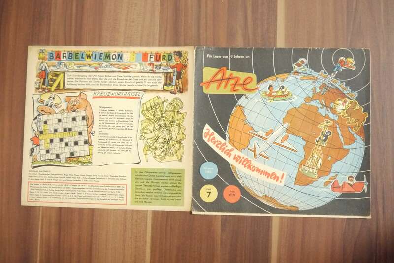 Atze Herzlich Wollkommen Jahrgang 1960 Heft DDR Comic
