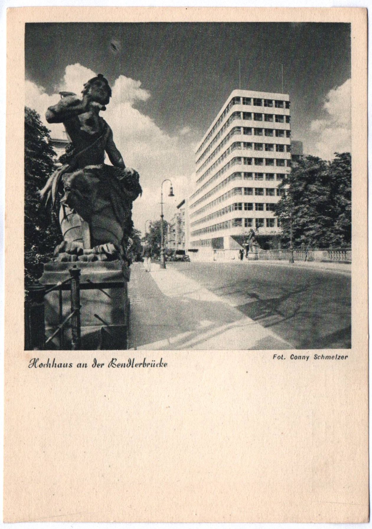 Ak Hochhaus an der Bendlerbrücke Reichshauptstadt Berlin