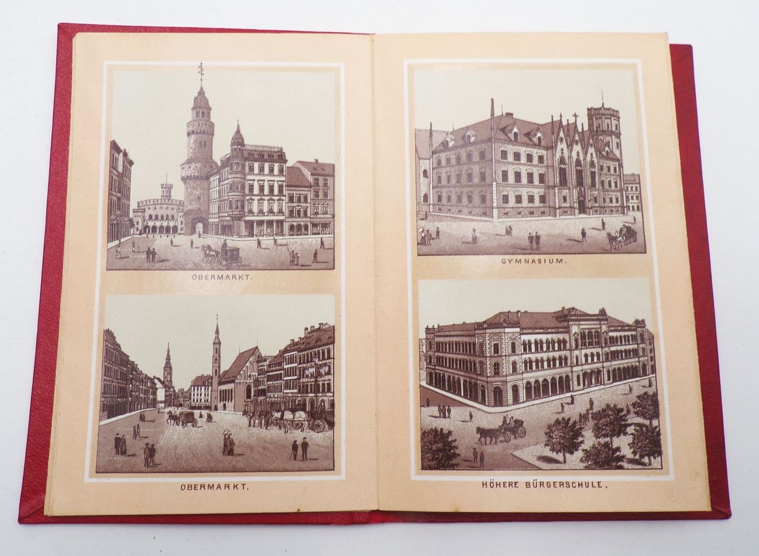 Altes Leporello Görlitz um 1890 Ansichten Brauerei Altes Leporello Görlitz um 1890 Ansichten Brauerei