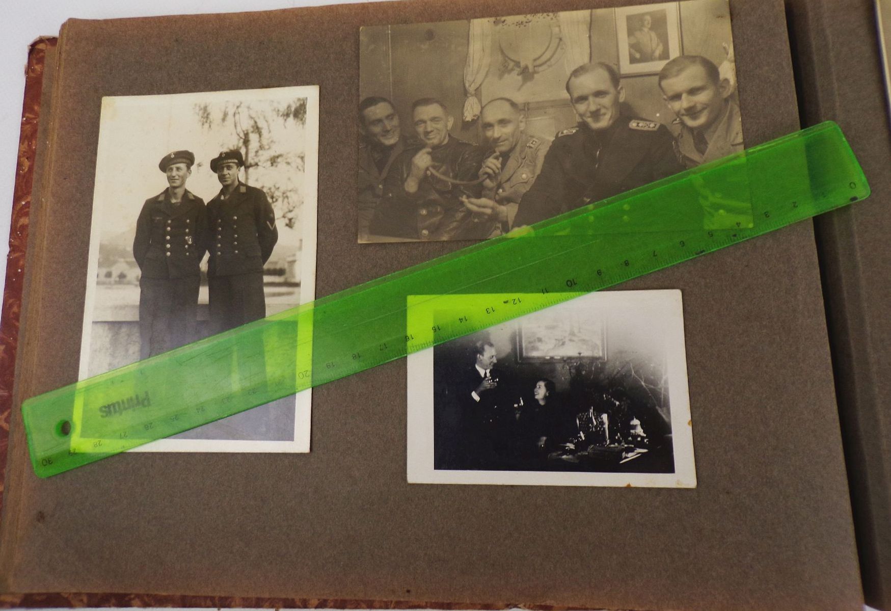 Marine Fotoalbum 2 Wk Schiffe Libau Norwegen Fjorde Matrosen WW2