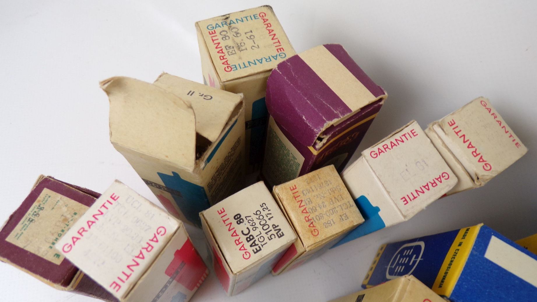 Konvolut alte Radioröhren tubes 