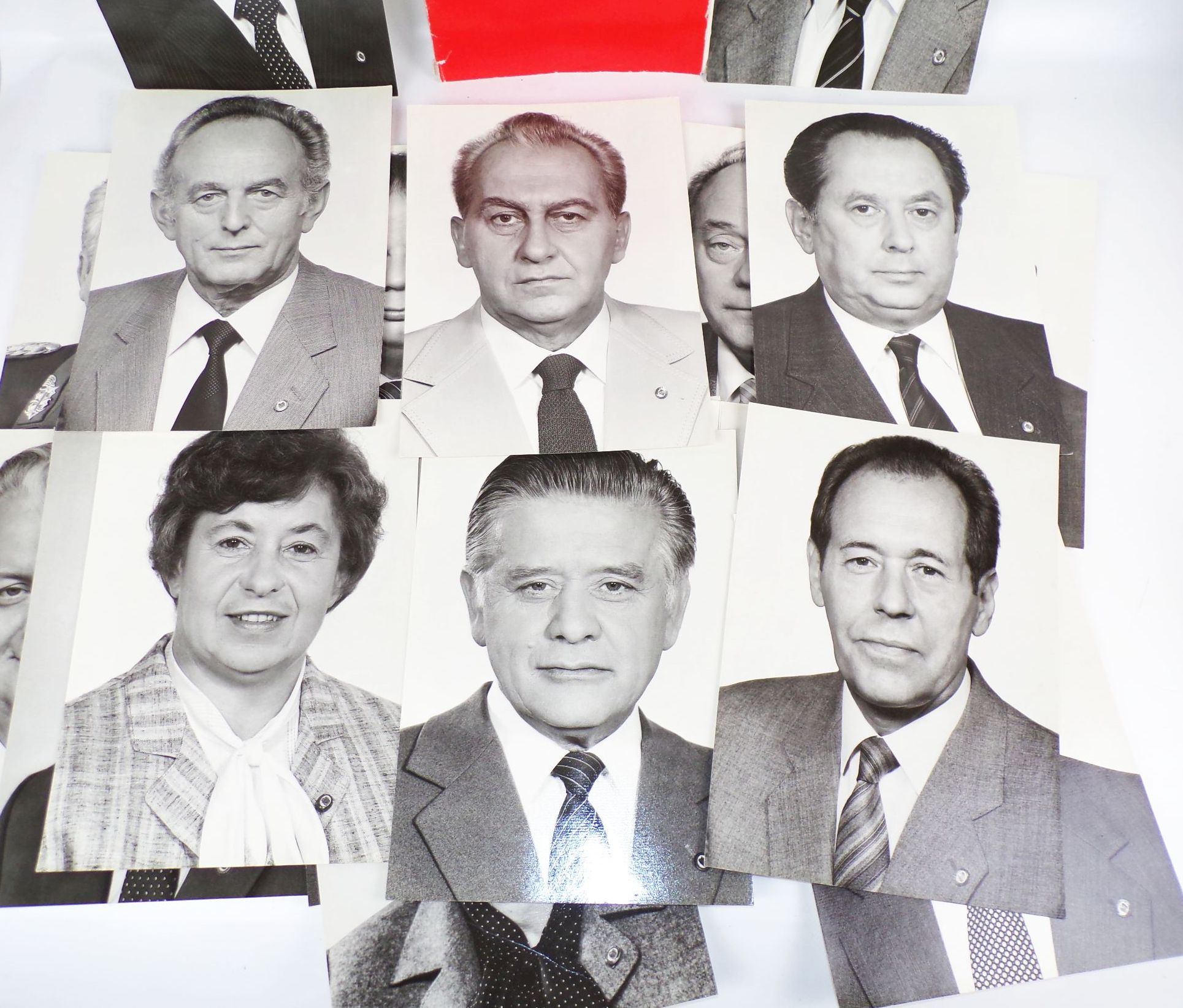 Zentralkomitee der SED Mitglieder und Kandidaten des Politbüros 1984 Agitation