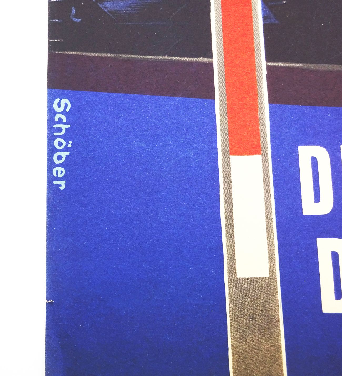 Altes Plakat Tag des Deutschen Eisenbahners 1968 Jahrestag der DDR